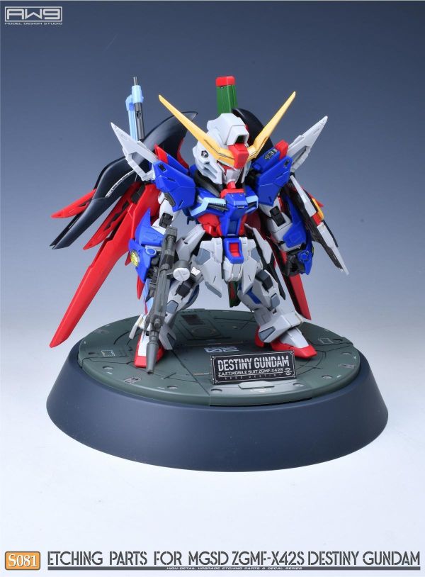 預購5月 鋼魂 S081 MGSD命運鋼彈蝕刻片(背膠款) 