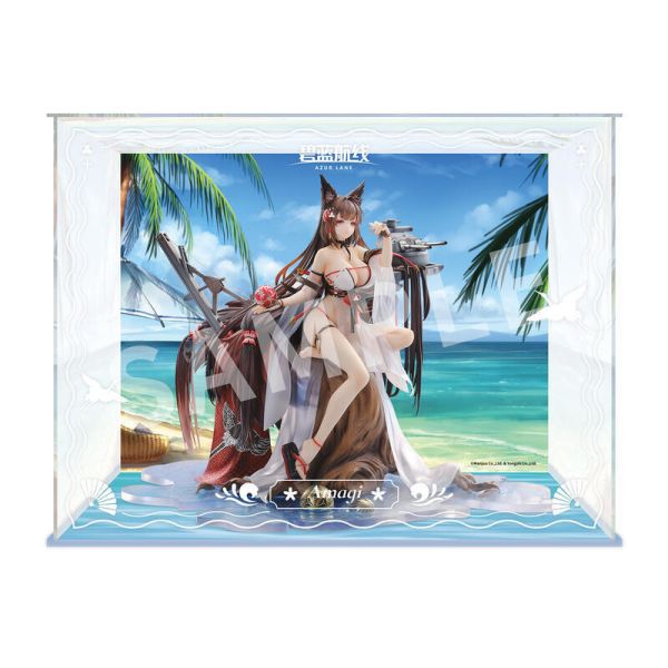 APEX 碧藍航線1/7 PVC人形 碧藍航線  鰩 走水靜蓮ver. 展示盒套裝組 附特典 