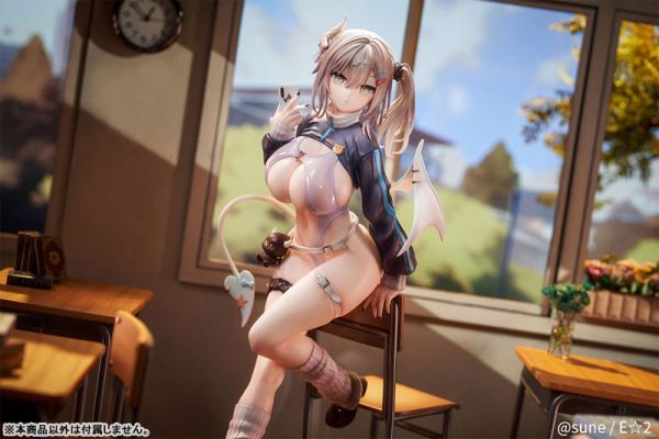 預購26年4月 HobbyChaton 無口系辣妹魅魔 篠宮結姬 原畫:sune 1/6 
