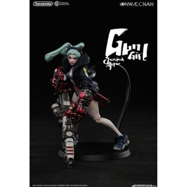 1/12 RomankeyxCowl 槍女 杰西卡 可動公仔 豪華版 