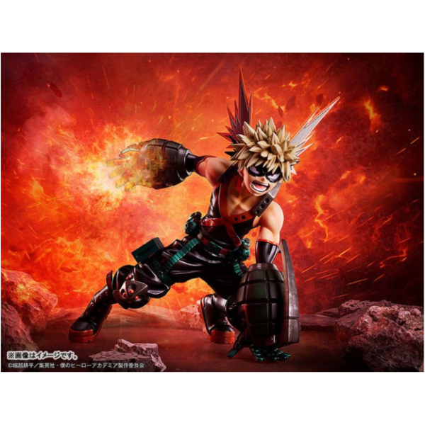 預購26年5月 GSC FREEing 我的英雄學院 爆豪勝己 金屬Ver. 1/4