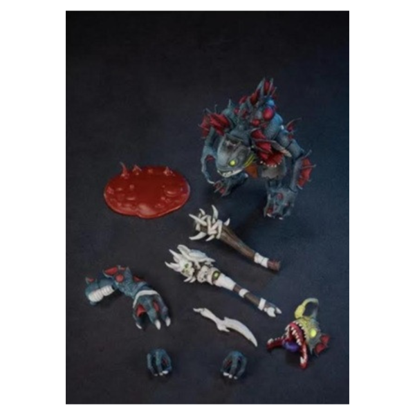 預購8月 星弧玩具 理性歸零 克蘇魯魔獸 深潛者魚人戰士 C款 紅色 可動 