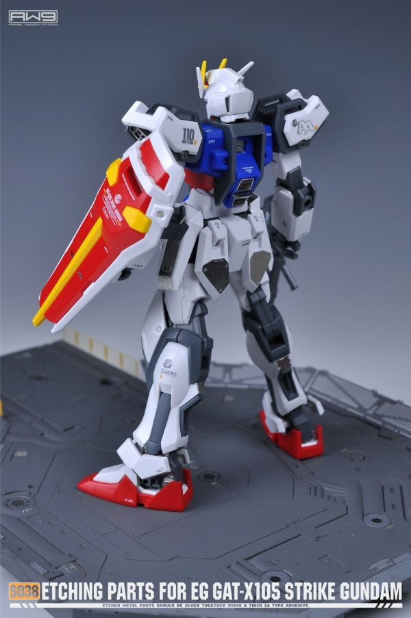 鋼魂 AW S038 EG STRIKE GUNDAM攻擊鋼彈 專用細節蝕刻片 