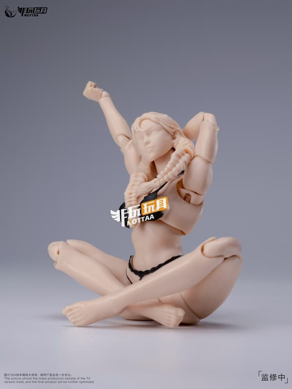 預購10-12月 非玩玩具 女素體 NT-04 小芳 白膚款 一體脖/分體脖 