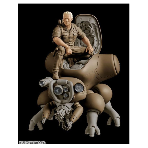 購10月 MF mini組裝模型 PLAMAX MF-95 攻殼機動隊 巴特&攻殼車 