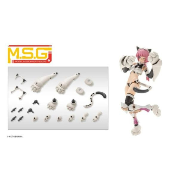 壽屋 MSG 擴充零件 MW39 貓貓裝甲 貓咪裝甲01 