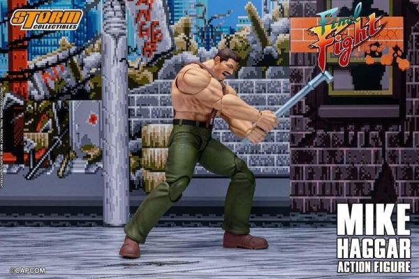 預購Q4 STORM ARENA 1/12 街頭快打 麥可 哈格市長 
