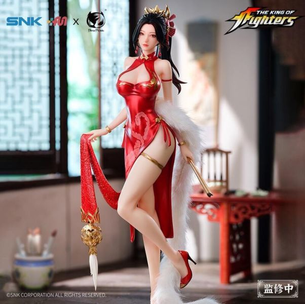 預購25年8月 BearPanda Biya 原畫 SNK 拳皇 不知火舞 紅裳舞 1/6 PVC完成品 