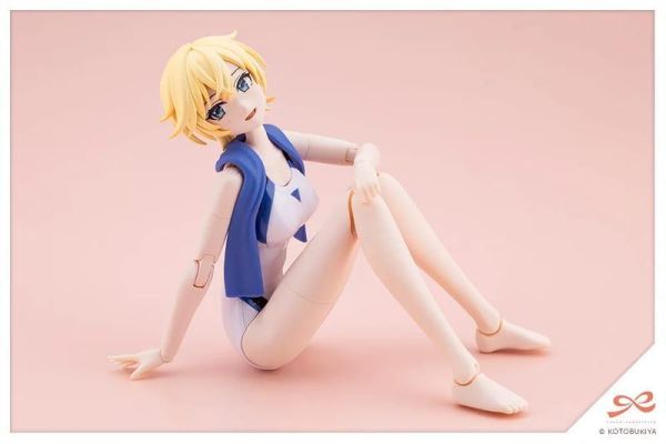 預購9月 壽屋限定 組裝模型 創彩少女庭園 早乙女瑠衣 桃櫻高校 競技泳裝 夢幻白海豚 