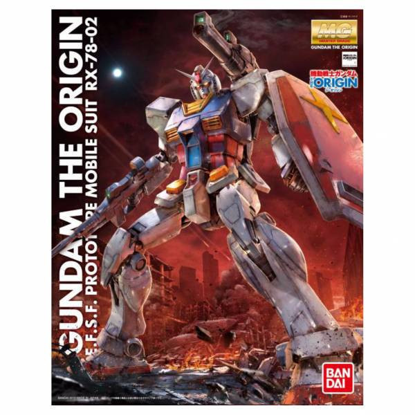 萬代 BANDAI 1/100 鋼彈模型 MG RX-78-2 鋼彈 THE ORIGINAL 組裝模型 