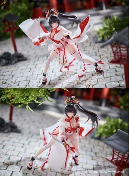 預購Q4 溯行 1/12 可動 戰鬥巫女 上滕櫻 