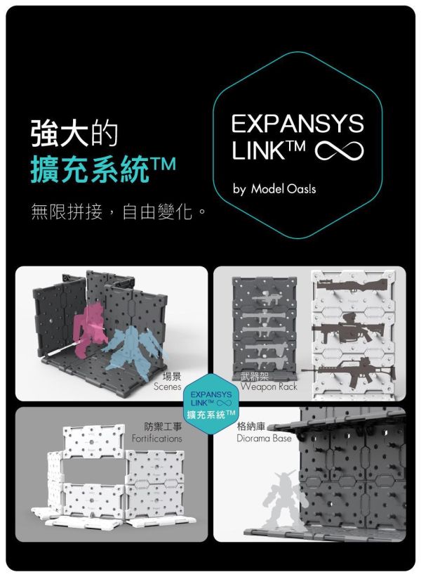 Oasis模型綠洲 系統格納庫 