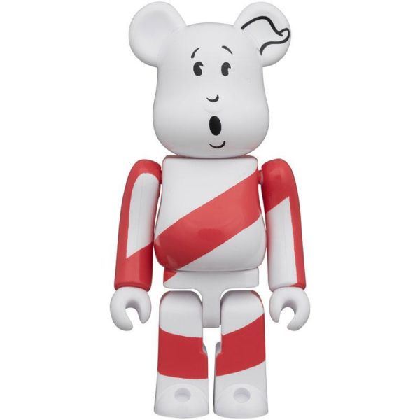 預購8月 BE@RBRICK 庫柏力克熊x魔鬼剋星 棉花糖人 憤怒臉＆禁止幽靈 100% 2入組 