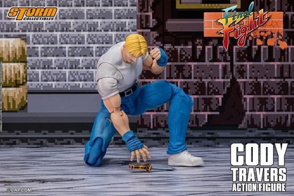 預購27年Q1 STORM ARENA 1/12 街頭快打 科迪 特拉弗斯 可動 