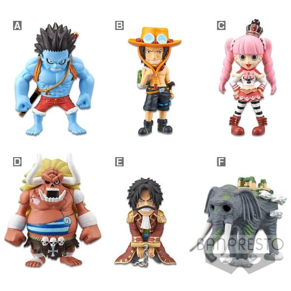 萬代 代理版 景品 航海王 WCF TREASURE RALLY vol.2 <六款一套>  