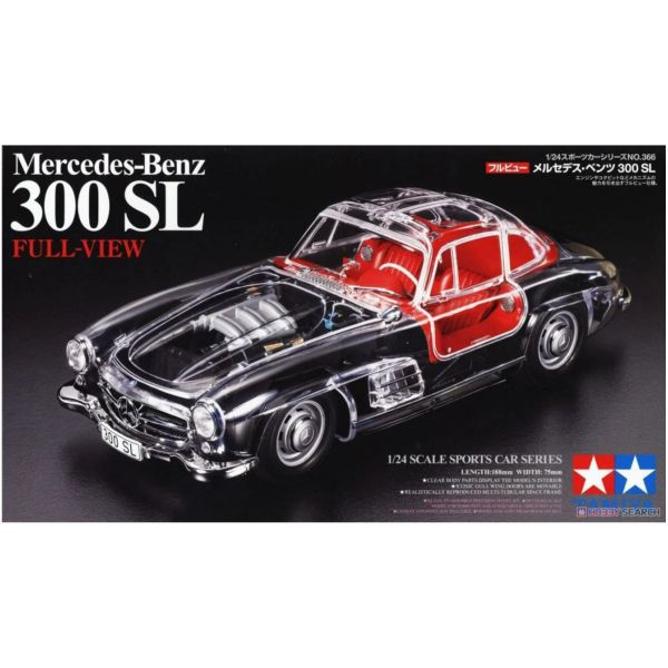 田宮 TAMIYA 汽車模型 1/24 #24366 Mercedes-Benz 300SL Full-View 組裝模型 