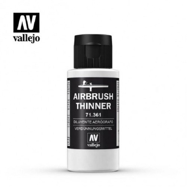 西班牙 Vallejo AV水性漆 Model Air 71361 噴槍稀釋液 60ml 