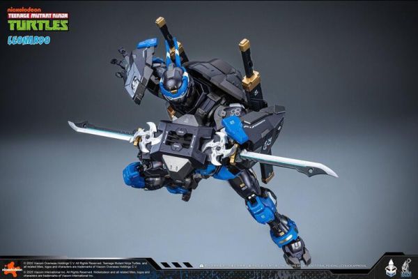 HeatBoys HB0071 機甲忍者龜 李奧納多 40周年紀念版 夜巡伏擊 