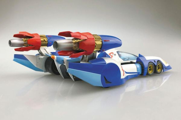 青島 1/24 閃電霹靂車 超級阿斯拉AKF-0 二段推進器模式 組裝 