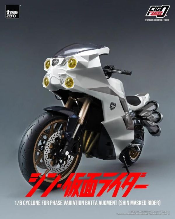 預購25年1-3月 Threezero FigZero 新假面騎士 機車 旋風號 變異蝗蟲怪人專用 1/6 