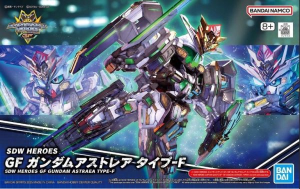 萬代 SDW HEROES GF 鋼彈群英集 正義女神F型 組裝模型 
