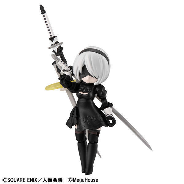 預購10月 MH DESKTOP ARMY 尼爾：自動人形 2B 寄葉2號B型 