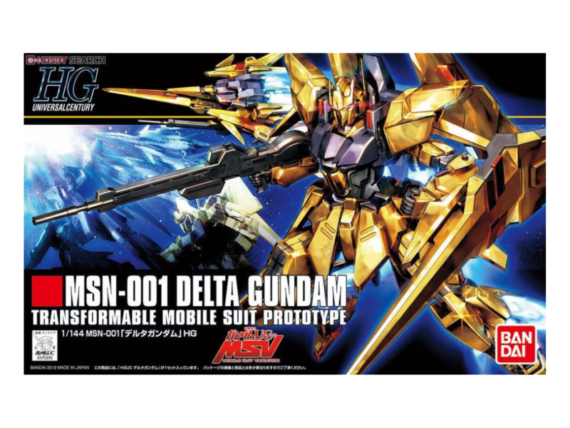 萬代 BANDAI 1/144 鋼彈模型 HGUC #136 DELTA 鋼彈 組裝模型