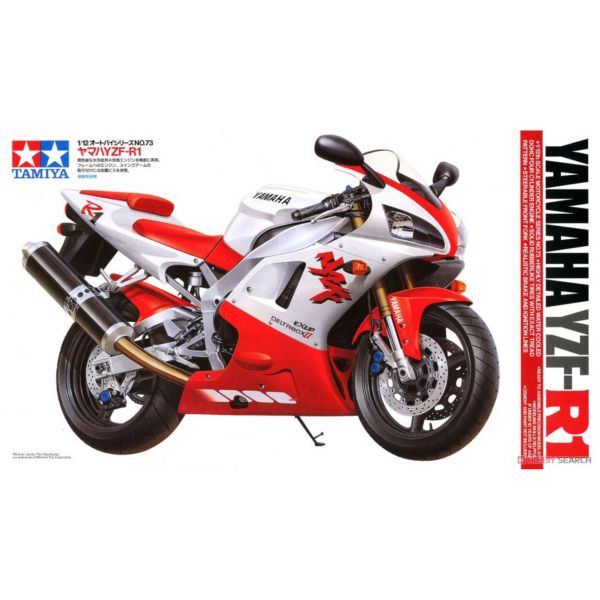 田宮 TAMIYA 1/12 機車模型 #14073 YAMAHA YZF-R1 組裝模型 