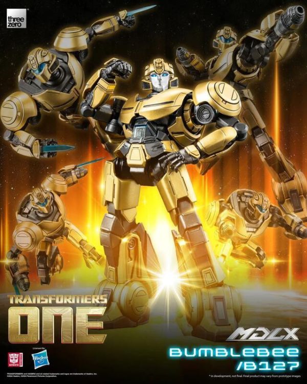 threezero MDLX 變形金剛 源起 大黃蜂 B-127 