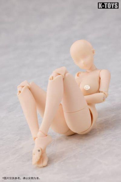 K-Toys 日漫風 豐滿女素體 KT02A 白膚 1/12 