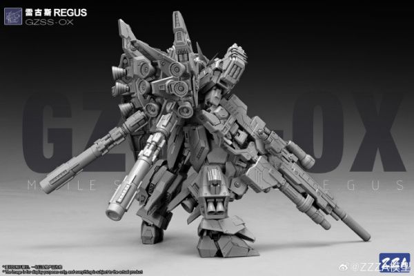 預購2-3月 ZZA模型 1/100 GZSS-OX01 雷古斯 REGUS 組裝模型 