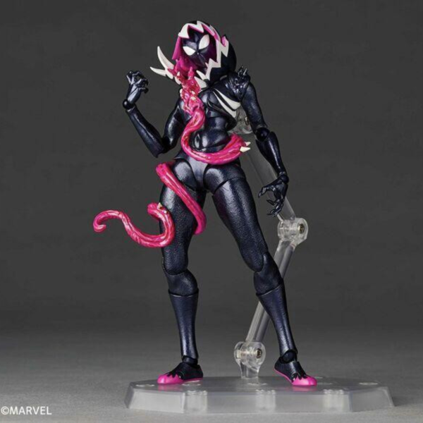 海洋堂 驚奇山口式 猛毒關 Gwenom 女蜘蛛人 關史黛西 可動完成品 