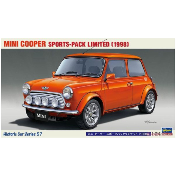 長谷川 HASEGAWA 1/24 HC-57 Min Cooper Sports-pack limited(1998) 組裝模型 