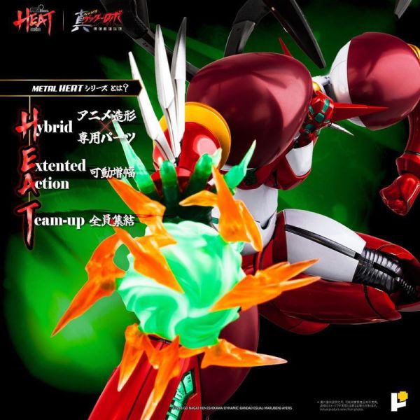 預購27年4月 POSE+ METAL HEAT系列 真蓋特機器人 世界最後之日 真蓋特1號 一般版 