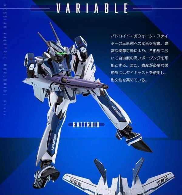 萬代 BANDAI 代理版 DX超合金 VF-25 MESSIAH VALKYRIE WORLDWIDE Anniv. 