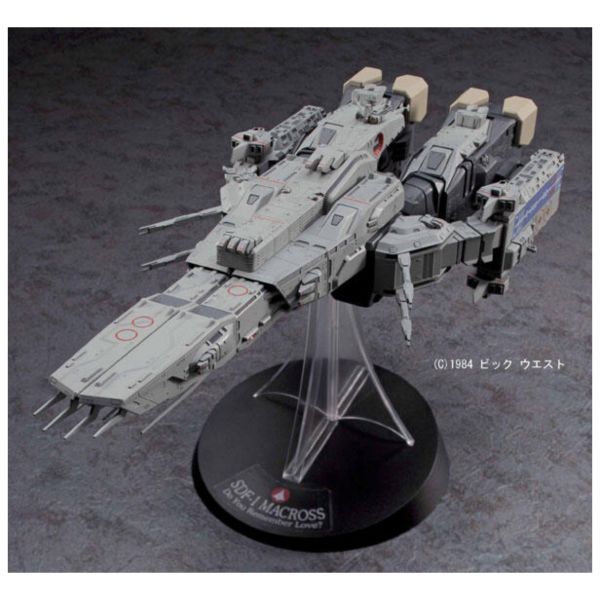 預購9月 長谷川 1/4000 超時空要塞 #656555 SDF-1 Macross要塞艦 劇場版 組裝模型 