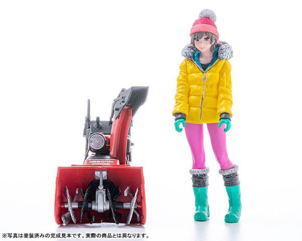 預購26年3月 Max Factory PLAMAX Minori with 小型除雪機 組裝 