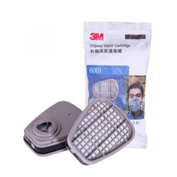3M 6001 防有機氣體濾毒罐 2入 防毒面具用 
