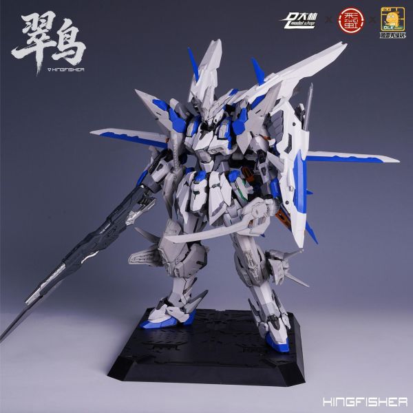 預購第四季 DLKHOBBY迪雷克x大林 ZAW-S02 翠鳥 1/100多層骨架 原始拼裝模型 