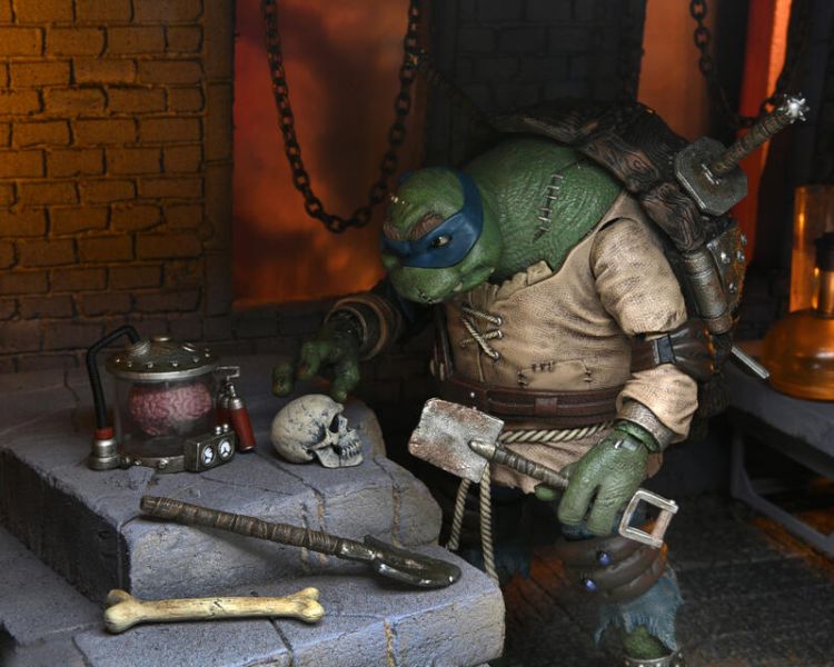 代理版 NECA 忍者龜 環球怪物 藍天使 殭屍 李奧納多 7吋人偶 