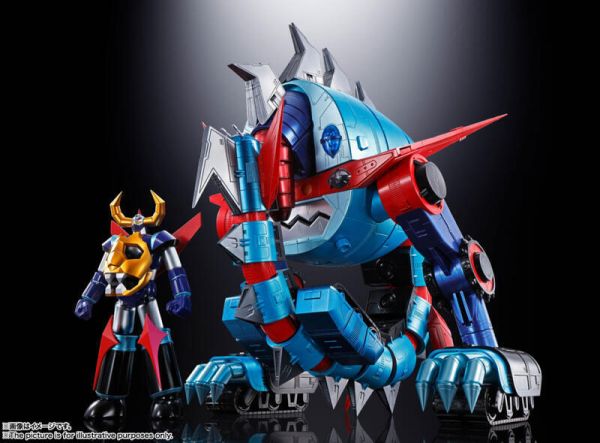 萬代 BANDAI 代理版 超合金魂 GX-100 鎧王&大空魔龍(含LR44×3) 