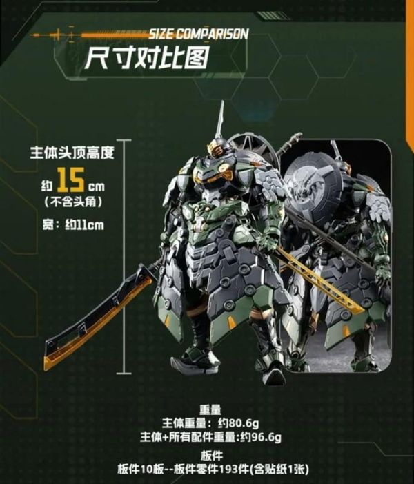預購8月 摩動核 迅勇級 量產星魂將 鐵浮屠 超可動 組裝模型 L0730 