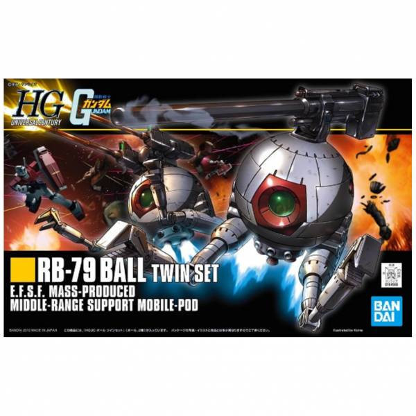 萬代 BANDAI 1/144 鋼彈模型 HGUC #114 鋼球 球艇 兩入套組 組裝模型 