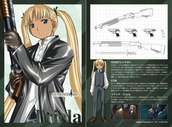 預購11月 1/12 LittleArmory (LA-GG05) 神槍少女 Triela M1897戰壕槍 