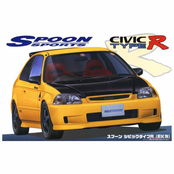 富士美 FUJIMI 1/24 汽車模型 ID-280 046358 Spoon Civic TypeR EK9 組裝模型 