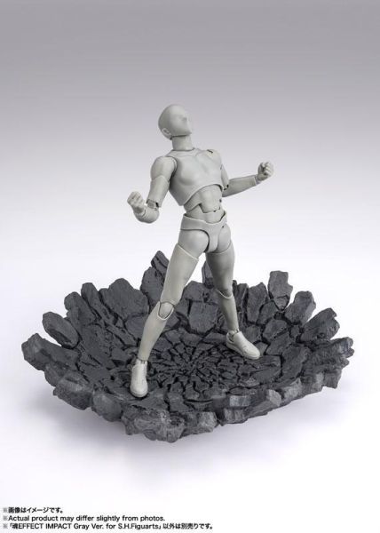 預購10月 代理版 SHF 裂地衝擊特效 灰色 IMPACT Gray for S.H.Figuart 