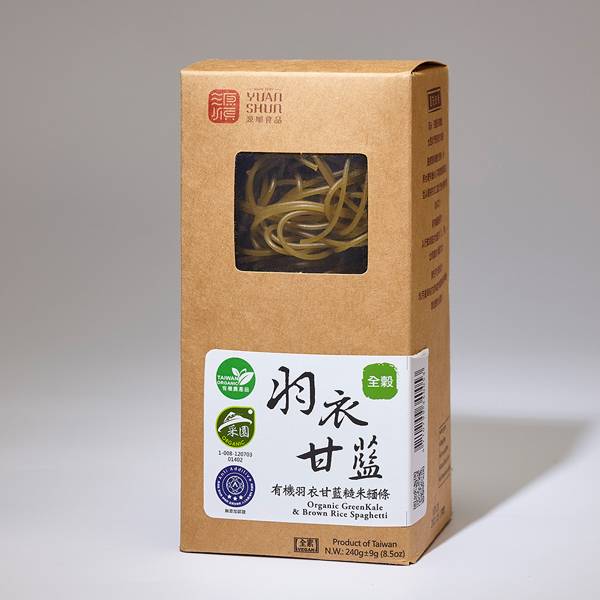 源順食品  有機羽衣甘藍糙米麵條 源順食品 有機南瓜糙米米粉