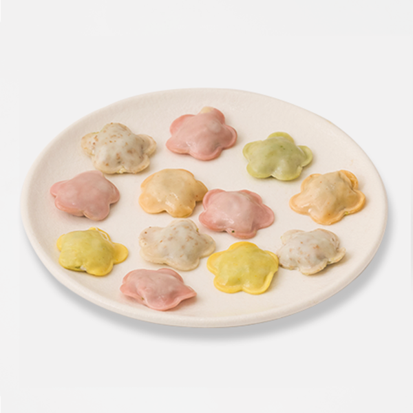 寶寶花花水餃-菠菜紅蘿蔔玉米鮮肉｜微調味｜1Y+ 