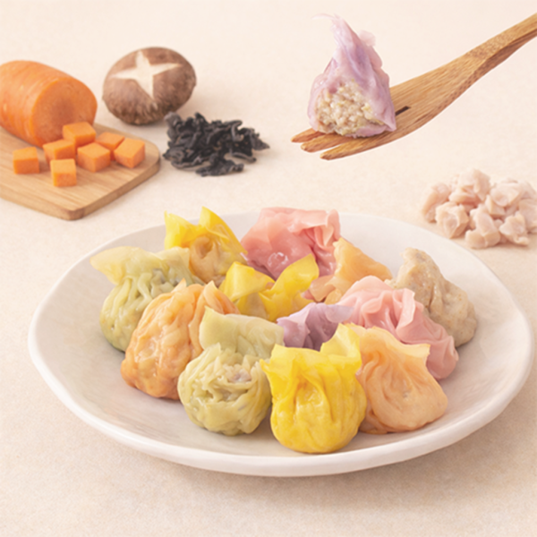 寶寶彩色餛飩-紅蘿蔔菇菇木耳雞肉｜微調味｜1Y+ 
