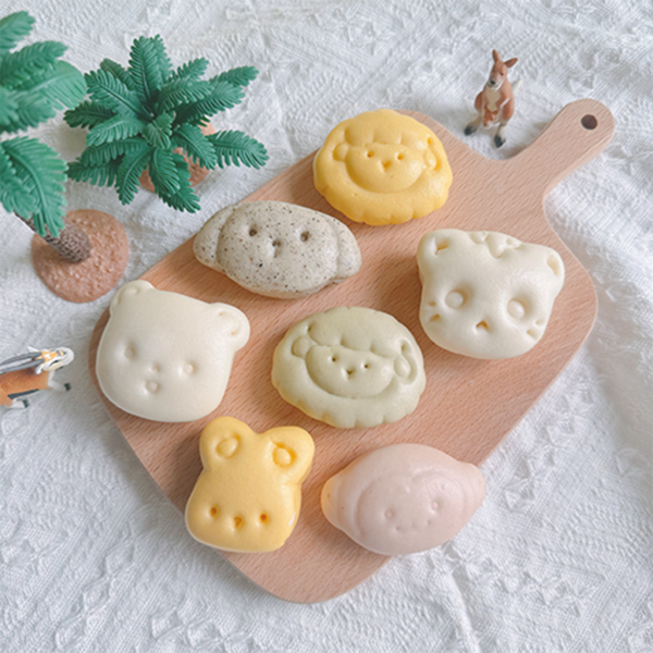 動物造型饅頭｜微調味｜1Y+ 動物造型饅頭、寶寶饅頭推薦、天然酵母饅頭、兒童早餐點心、微甜健康點心、蔬果饅頭、造型可愛饅頭、親子共食、冷凍饅頭、嬰幼兒副食品、無添加點心、營養點心推薦、可愛動物饅頭、寶寶點心首選、健康兒童食品